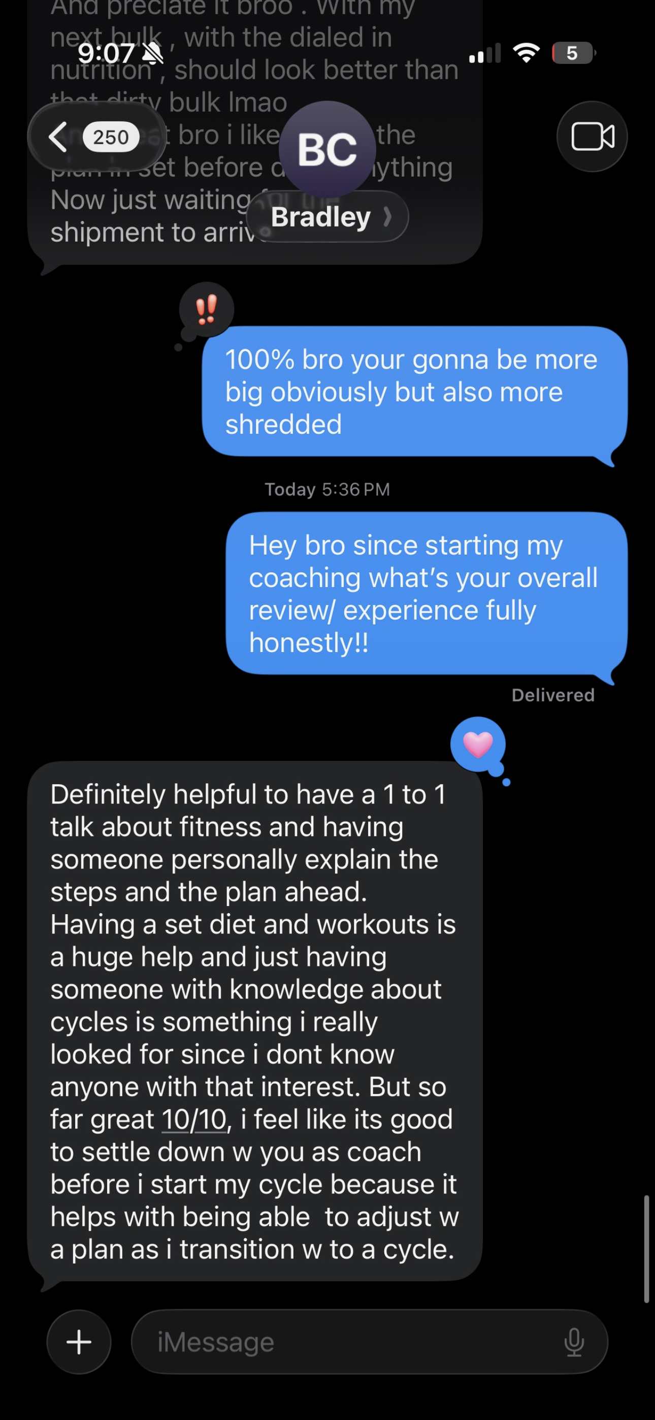Review from Bradley